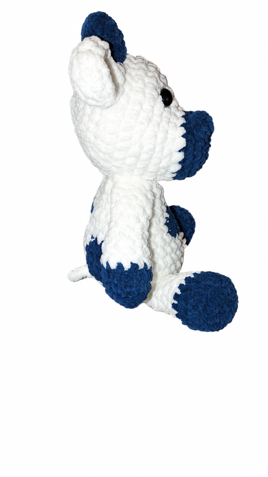 Calming Cow- Hand Made Crochet Plush