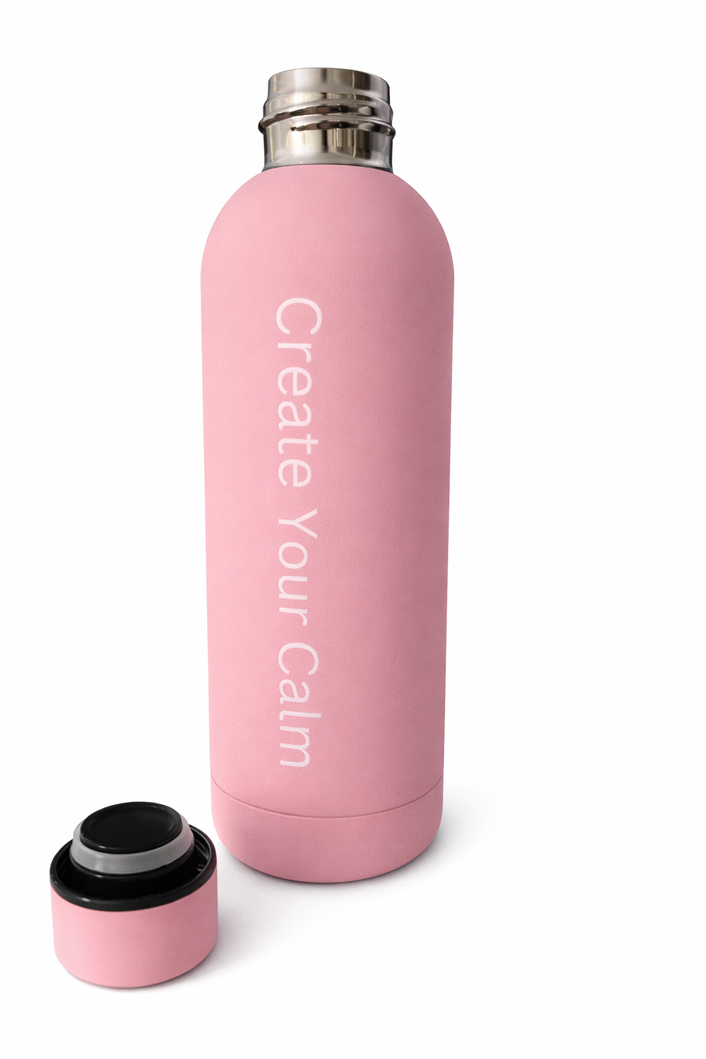500ml Drink Bottle - Soft Pink