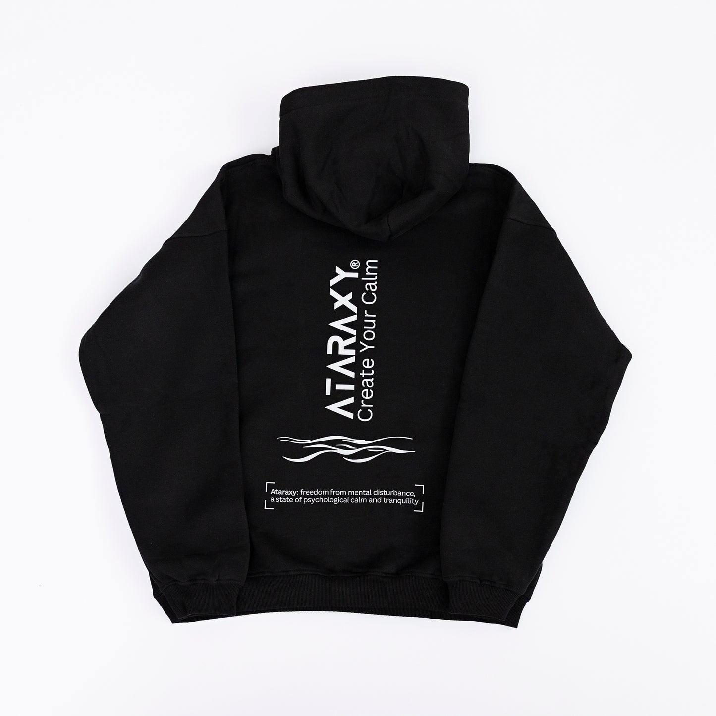 Cosy Hoodie - Vertical Print with Definition