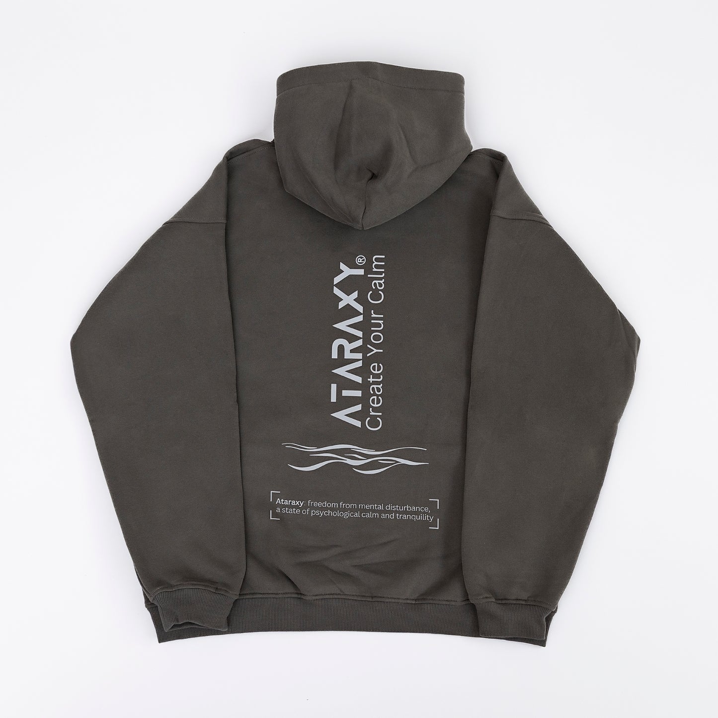 Cosy Hoodie - Vertical Print with Definition