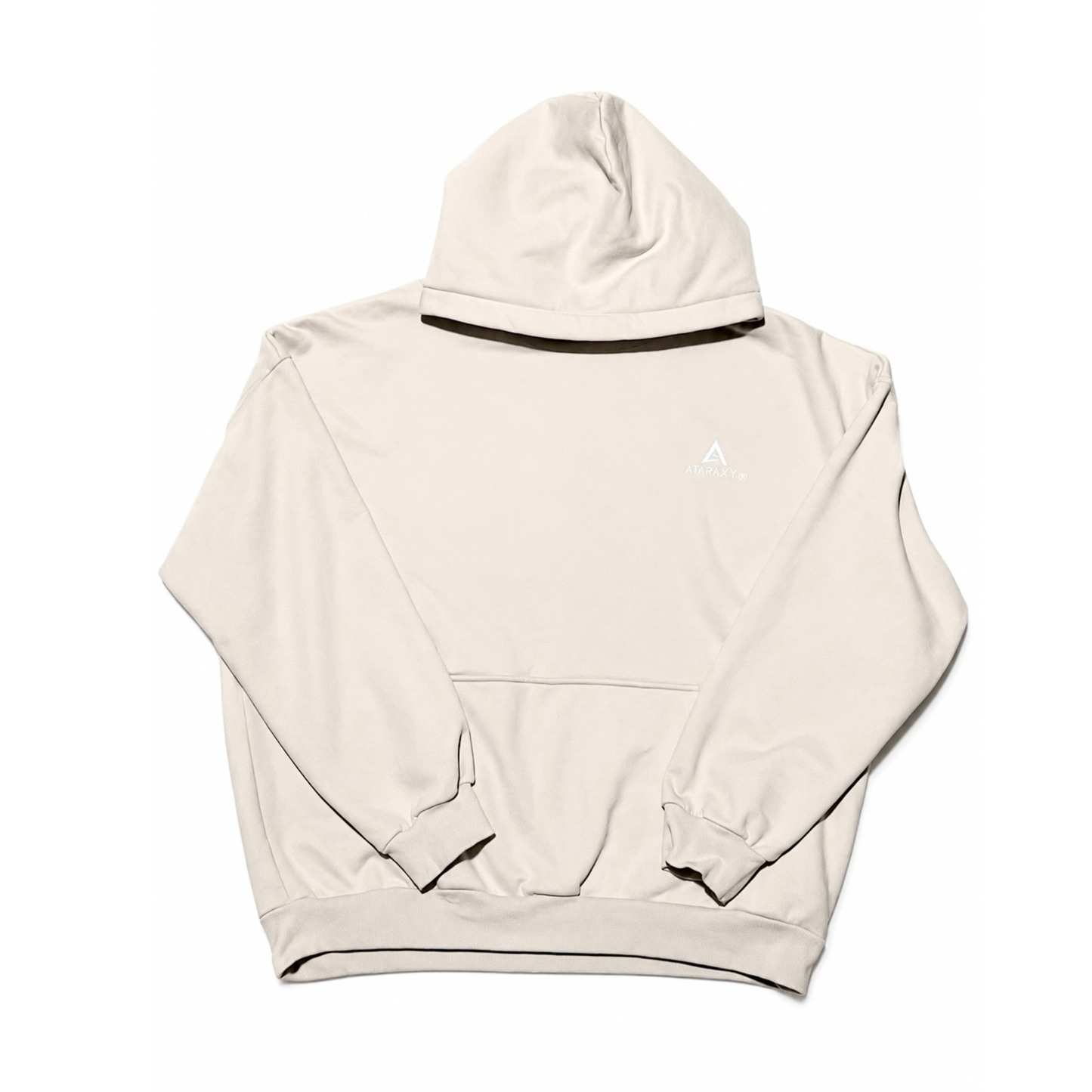 Embroidered Hoodie - Warm Sand